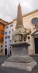 Elefantino del Bernini e obelisco della Minerva