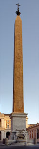 L'obelisco lateranense in piazza San Giovanni in Laterano